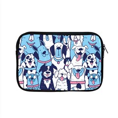 Dogs Seamless Pattern Apple Macbook Pro 15  Zipper Case by Simbadda