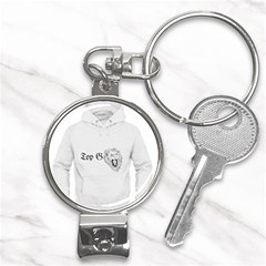 (2)dx Hoodie Nail Clippers Key Chain by Alldesigners