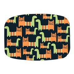 Seamless-pattern-with-cats Mini Square Pill Box by Simbadda