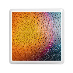 Rain Drop Abstract Design Memory Card Reader (square) by Excel