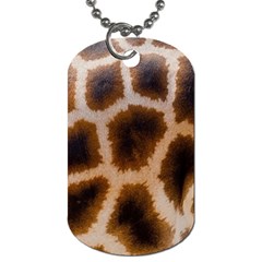 Giraffe Skin Design Dog Tag (one Side) by Excel