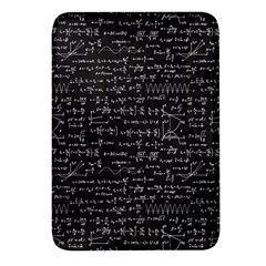 Math-equations-formulas-pattern Rectangular Glass Fridge Magnet (4 Pack) by Simbadda