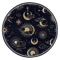 Asian-seamless-pattern-with-clouds-moon-sun-stars-vector-collection-oriental-chinese-japanese-korean Wireless Fast Charger(black) by Simbadda