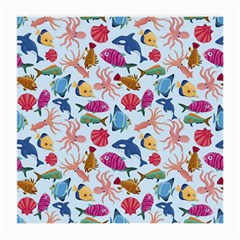 Sea Creature Themed Artwork Underwater Background Pictures Medium Glasses Cloth by Bangk1t