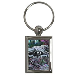 Cyberpunk Drama Key Chain (rectangle) by MRNStudios