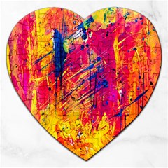 Various Colors Jigsaw Puzzle (heart) by artworkshop