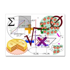 Mathematics Formula Physics School Sticker A4 (10 Pack)