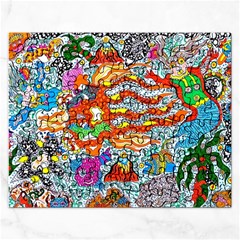 Supersonic Mermaid Chaser Rectangular Jigsaw Puzzl