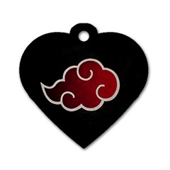 Naruto-akatsuki- Chan Dog Tag Heart (two Sides) by Chan9095