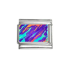 Multicolored-abstract-background Italian Charm (9mm)