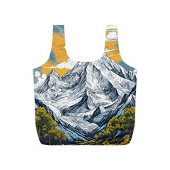 Nature Mountains Landscape Forest Full Print Recycle Bag (s)