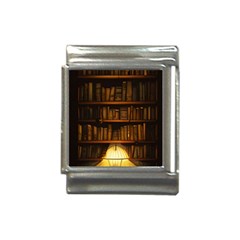 Books Library Italian Charm (13mm) by uniart180623