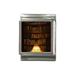 Books Library Italian Charm (13mm) Front