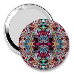 Blended Arabesque 3  Handbag Mirrors by kaleidomarblingart