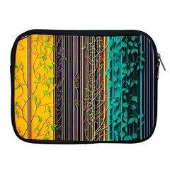 Wisteria Vine Garden Flowers Apple Ipad 2/3/4 Zipper Cases