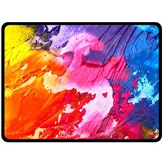 Colorful-100 Fleece Blanket (large) by nateshop