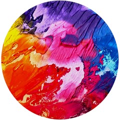 Colorful-100 Uv Print Round Tile Coaster by nateshop