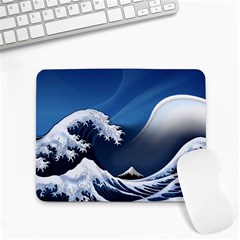 The Great Wave Off Kanagawa Small Mousepad by pakminggu