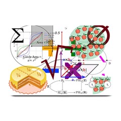 Mathematics Formula Physics School Plate Mats by Bedest