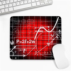 Geometry-mathematics-cube Large Mousepad