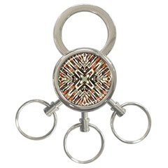 Arabic Backdrop Background Cloth 3-ring Key Chain