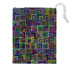 Wallpaper-background-colorful Drawstring Pouch (5xl) by Bedest