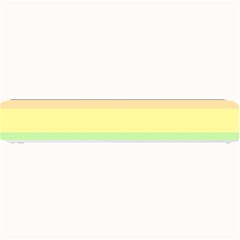 Cute Pastel Rainbow Striped Pattern Small Bar Mat by pakminggu