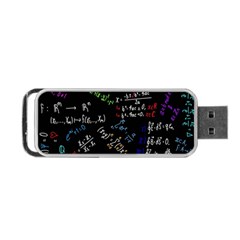 Mathematics  Physics Maths Math Pattern Portable Usb Flash (one Side) by pakminggu