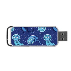 Cat Spacesuit Space Suit Astronauts Portable Usb Flash (one Side) by pakminggu