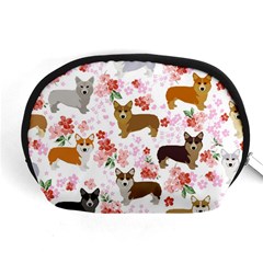 Corgis Corgi Pattern Accessory Pouch (medium) by Cowasu