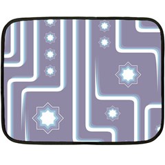 Pattern-non-seamless-background Two Sides Fleece Blanket (mini) by Cowasu