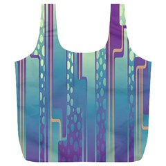 Non-seamless-pattern-background Full Print Recycle Bag (xxl)