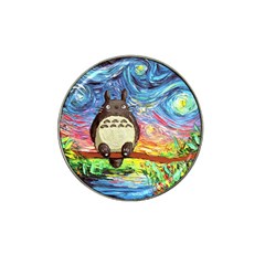 Cartoon Starry Night Art Van Gogh Parody Hat Clip Ball Marker by Sarkoni