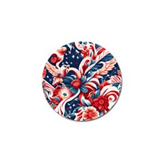 America Pattern Golf Ball Marker (10 Pack) by Valentinaart