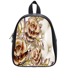 Butterfly Dreams, Bonito, Butterfly, Dream, Flower, Girly School Bag (small) by nateshop