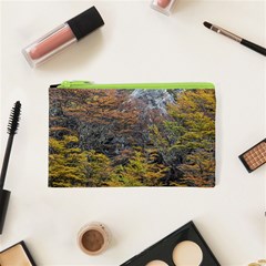 Wilderness Palette, Tierra Del Fuego Forest Landscape, Argentina Cosmetic Bag (xs) by dflcprintsclothing