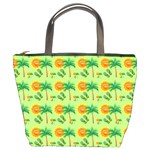 Summer Fun Pattern Bucket Bag Front