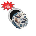 Eyes pattern 1.75  Magnets (100 pack)  Front