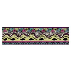 Aztec Design Oblong Satin Scarf (16  X 60 ) by nateshop