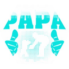 Best Papa Ever T- Shirt Best Papa Ever T- Shirt Yoga Reflexion Pose T- Shirtyoga Reflexion Pose T- Shirt Wooden Puzzle Hexagon by hizuto