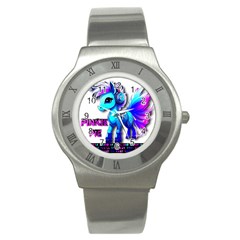 Pinkie Pie  Stainless Steel Watch by Internationalstore