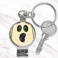 Vintage Halloween Ghost T- Shirt Vintage Halloween Ghost T- Shirt Nail Clippers Key Chain by ZUXUMI