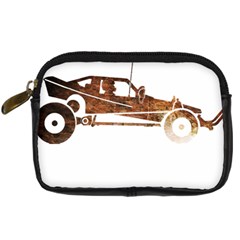 Vintage Rc Cars T- Shirt Vintage Modelcar Classic Rc Buggy Racing Cars Addict T- Shirt Digital Camera Leather Case by ZUXUMI