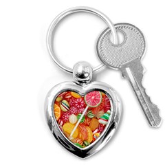 Aesthetic Candy Art Key Chain (heart) by Internationalstore