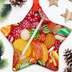 Aesthetic Candy Art Star Ornament (two Sides) by Internationalstore