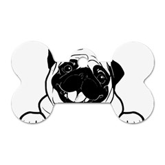 Black Pug Dog If I Cant Bring My Dog I T- Shirt Black Pug Dog If I Can t Bring My Dog I m Not Going Dog Tag Bone (two Sides) by EnriqueJohnson