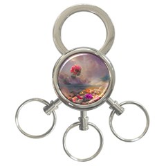 Floral Blossoms  3-ring Key Chain by Internationalstore