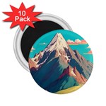 Mountain Mount Fuji 2.25  Magnets (10 pack)  Front