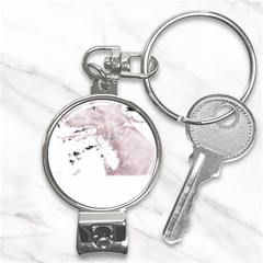 Bull Terrier T- Shirt A Painting Of A Bull Terrier With Its Tongue Out T- Shirt Nail Clippers Key Chain by EnriqueJohnson