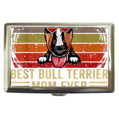 Bull Terrier T- Shirt Best Bull Terrier Moms Gift T- Shirt Cigarette Money Case by JamesGoode